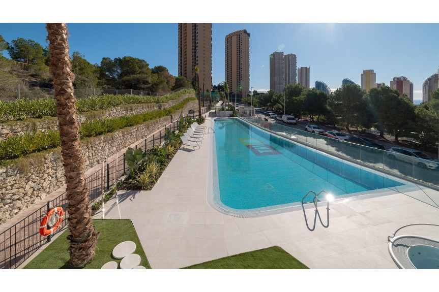 Benidorm, New apartments with excellent communal areas in Benidorm