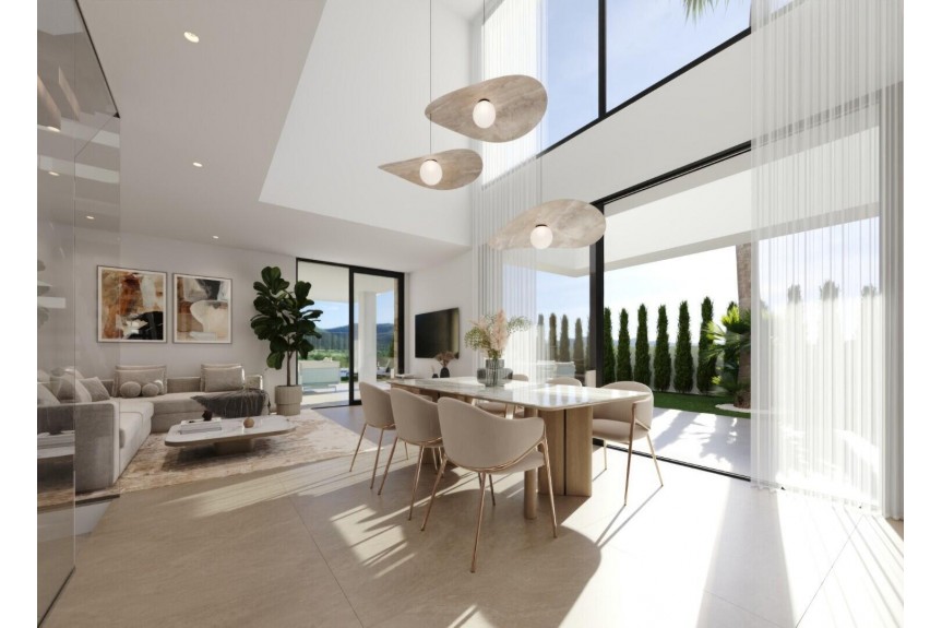 Finestrat, Wolnostojące wille w Sierra Cortina