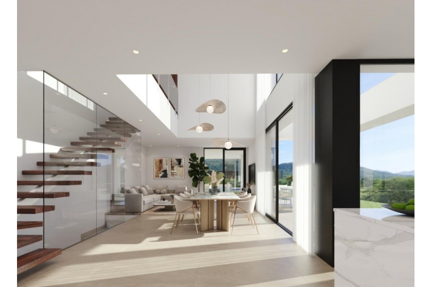 Finestrat, Wolnostojące wille w Sierra Cortina