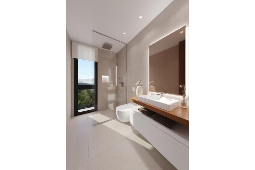 Finestrat, Wolnostojące wille w Sierra Cortina