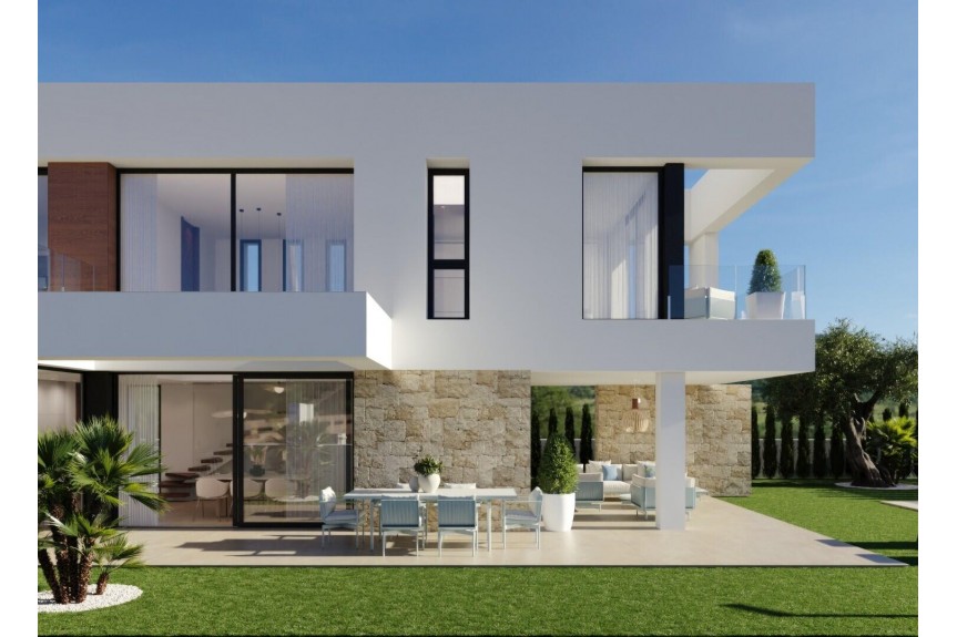 Finestrat, Wolnostojące wille w Sierra Cortina