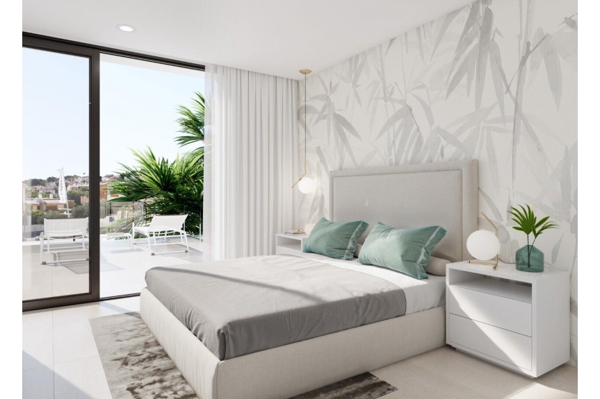 Finestrat, Wolnostojące wille w Sierra Cortina