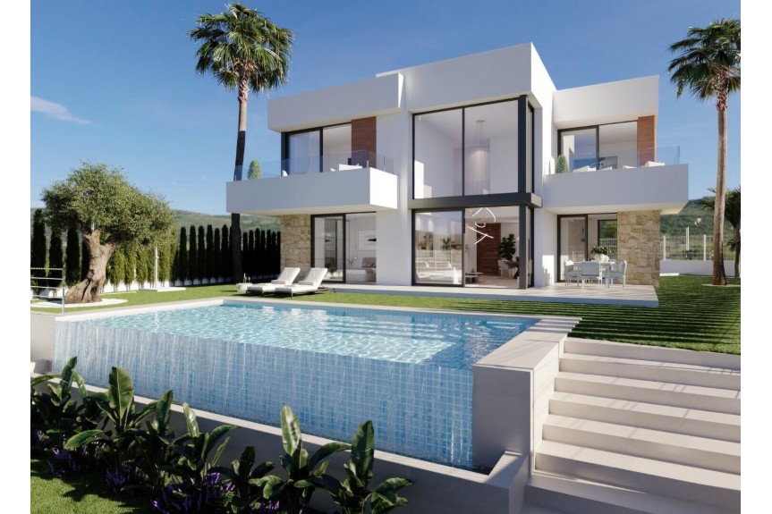 Finestrat, Wolnostojące wille w Sierra Cortina