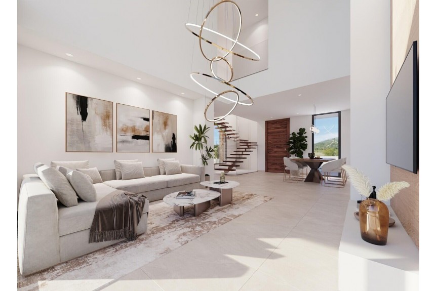 Finestrat, Wolnostojące wille w Sierra Cortina