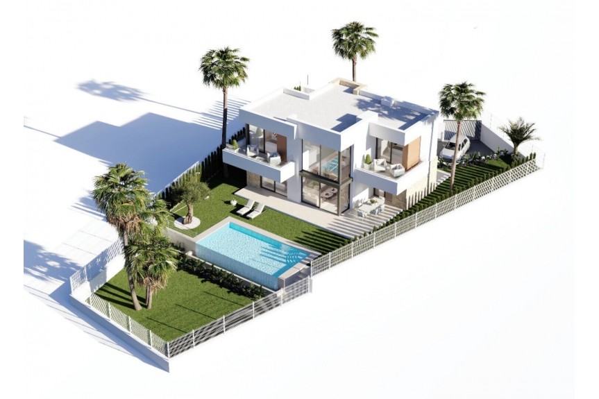 Finestrat, Wolnostojące wille w Sierra Cortina