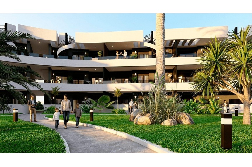 Los Alcazares, Apartamenty przy polu golfowym