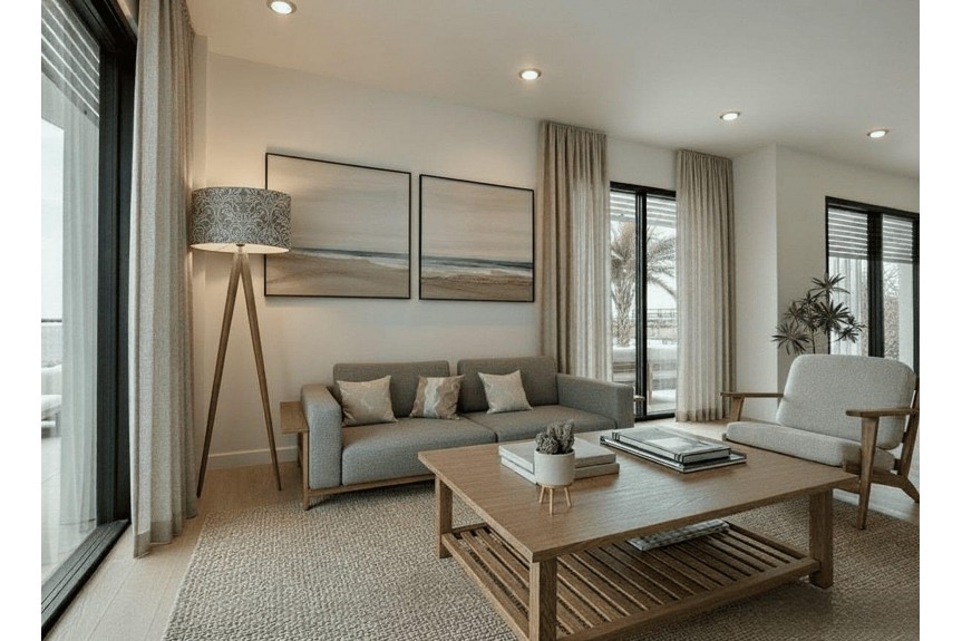 Los Alcazares, Apartamenty przy polu golfowym