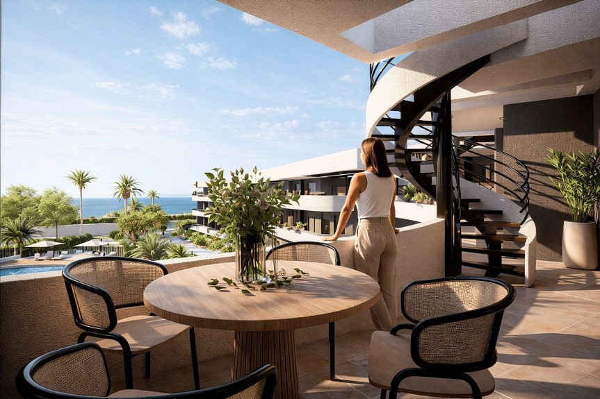 Los Alcazares, Apartamenty przy polu golfowym