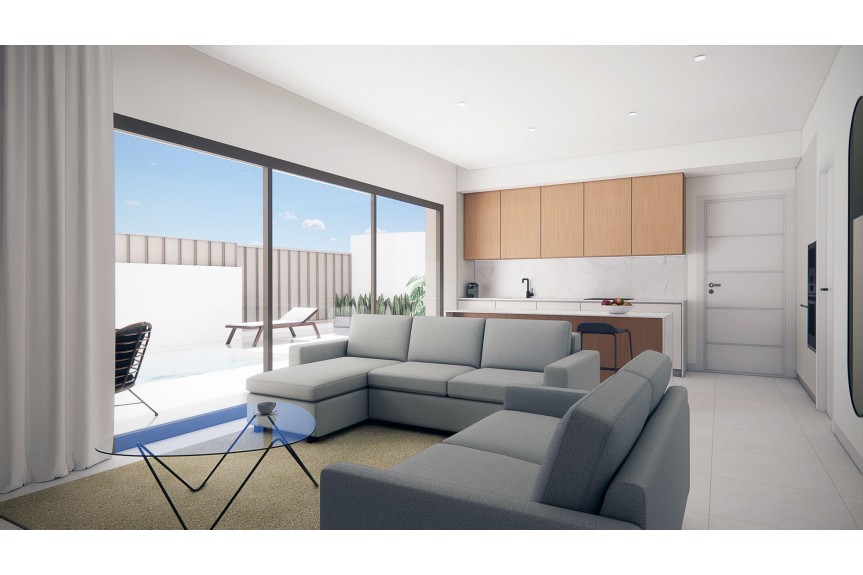 Pilar de la Horadada, Nowoczesne Bungalowy