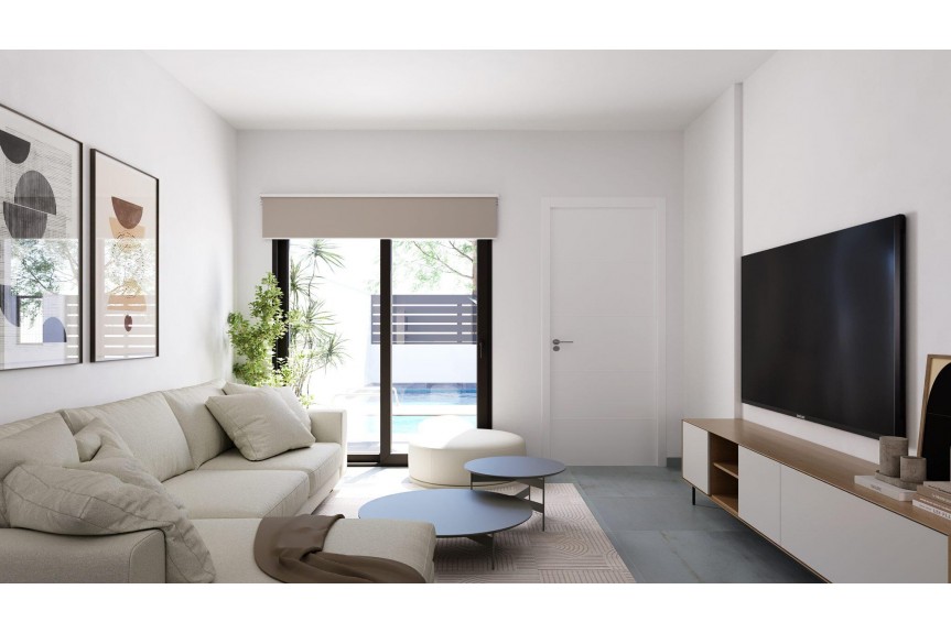 Torre Pacheco, Nowoczesne wille z prywatnym basenem