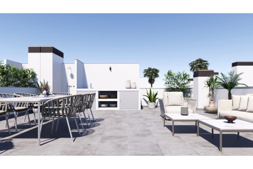 Torre Pacheco, Nowoczesne wille z prywatnym basenem