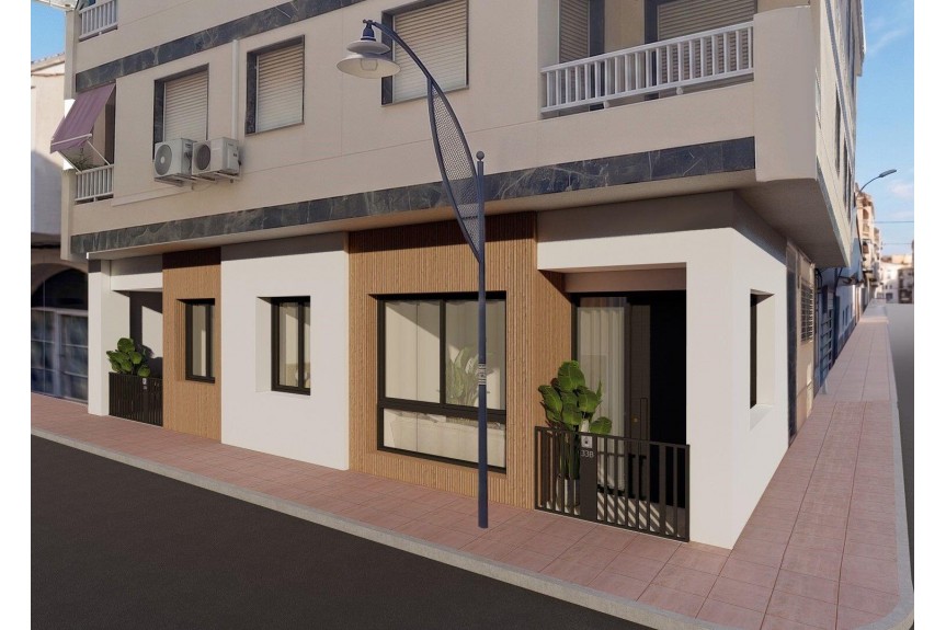 Santiago de la Ribera, Ground-floor apartments 300 metres from the sea
