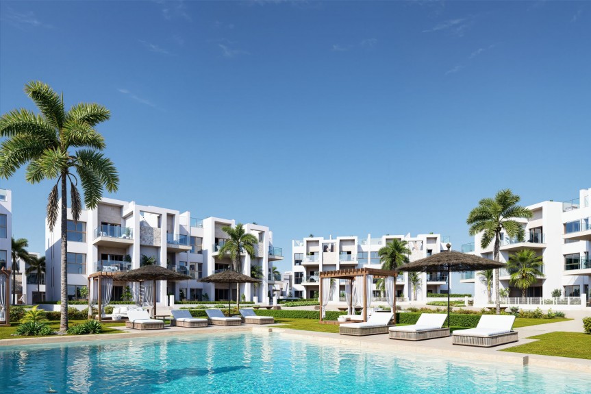 Los Alcazares, Nowoczesne apartamenty przy polu golfowym