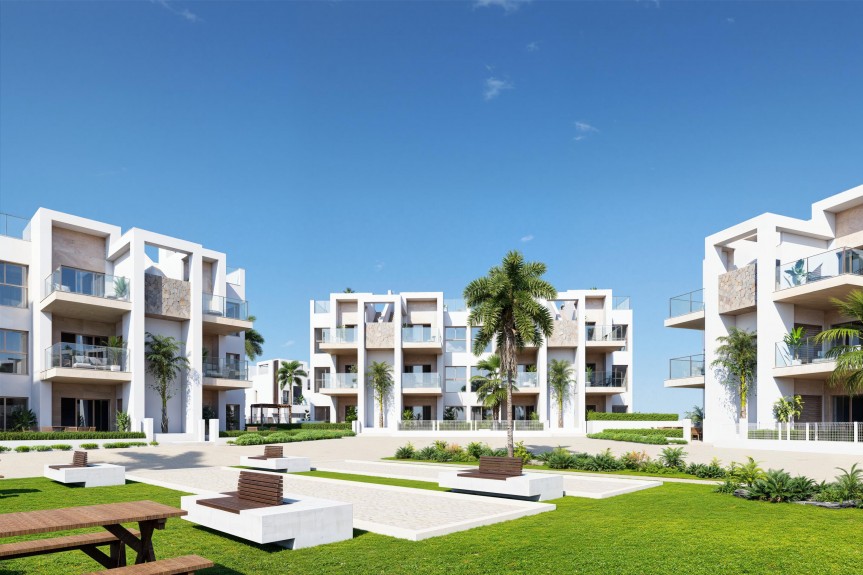 Los Alcazares, Nowoczesne apartamenty przy polu golfowym