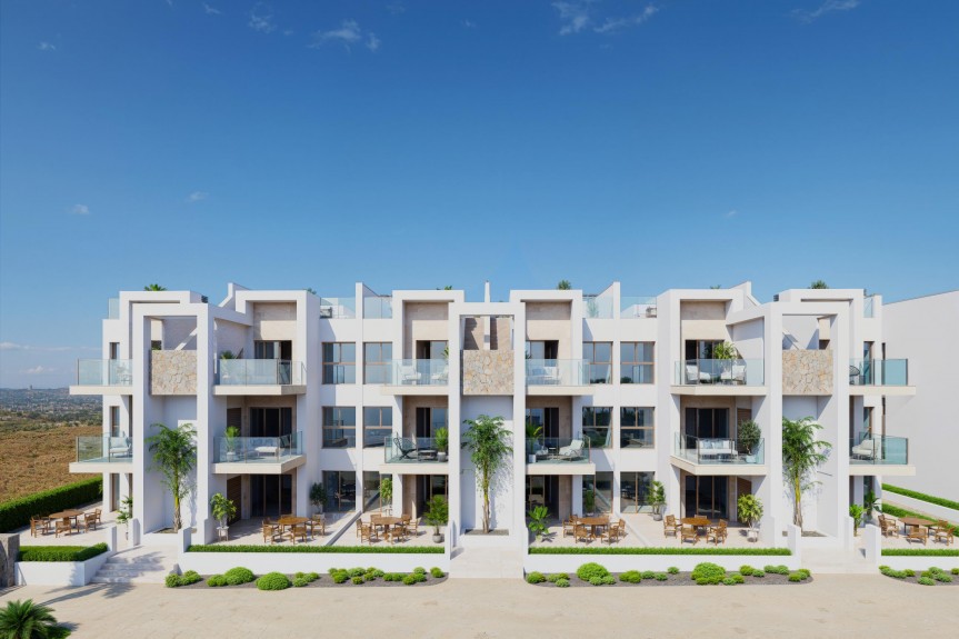 Los Alcazares, Nowoczesne apartamenty przy polu golfowym