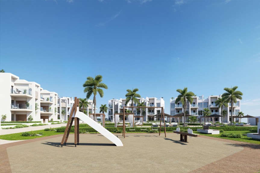 Los Alcazares, Nowoczesne apartamenty przy polu golfowym