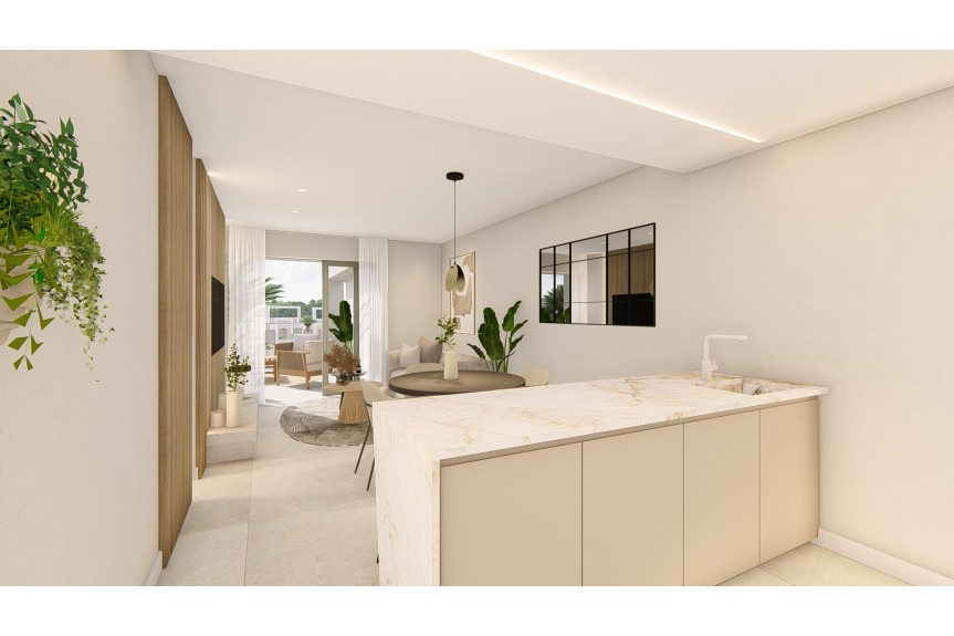 Los Alcazares, Nowoczesne apartamenty przy polu golfowym