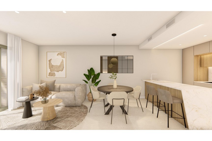 Los Alcazares, Nowoczesne apartamenty przy polu golfowym