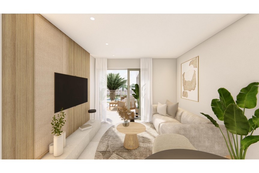 Los Alcazares, Nowoczesne apartamenty przy polu golfowym