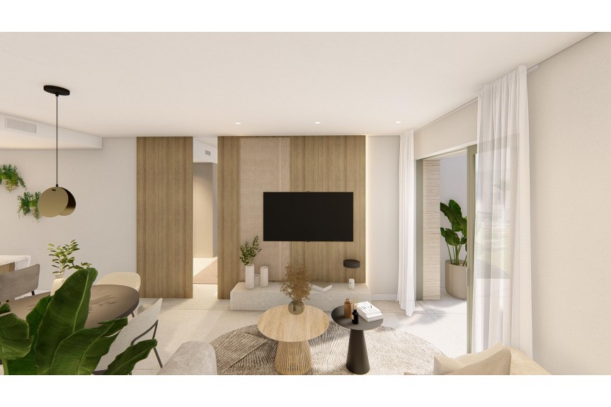 Los Alcazares, Nowoczesne apartamenty przy polu golfowym