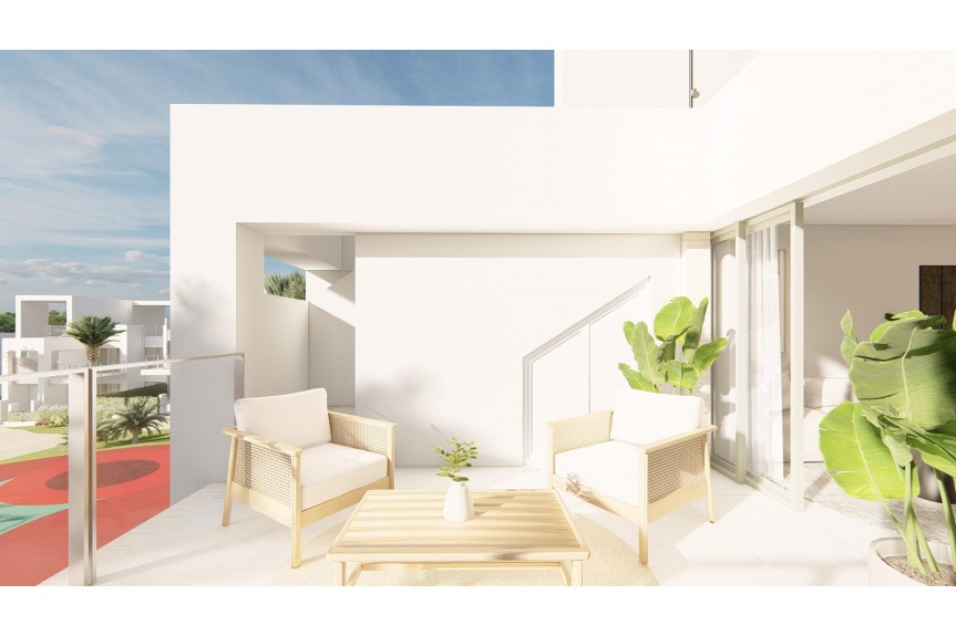Los Alcazares, Nowoczesne apartamenty przy polu golfowym