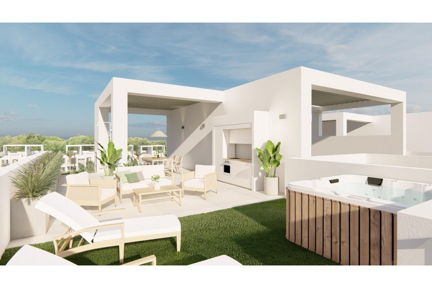Los Alcazares, Nowoczesne apartamenty przy polu golfowym