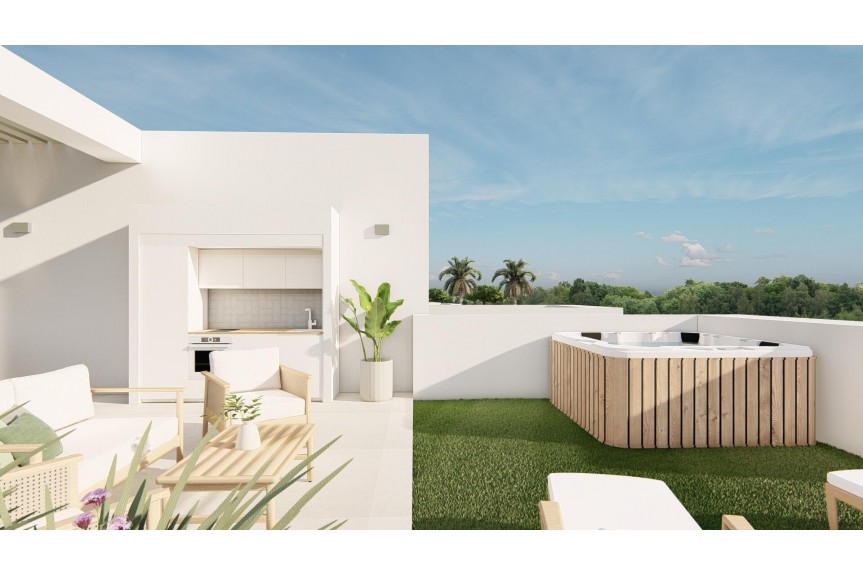 Los Alcazares, Nowoczesne apartamenty przy polu golfowym